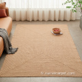 Tapis de jute en fibre naturelle de couleur naturelle Carpets